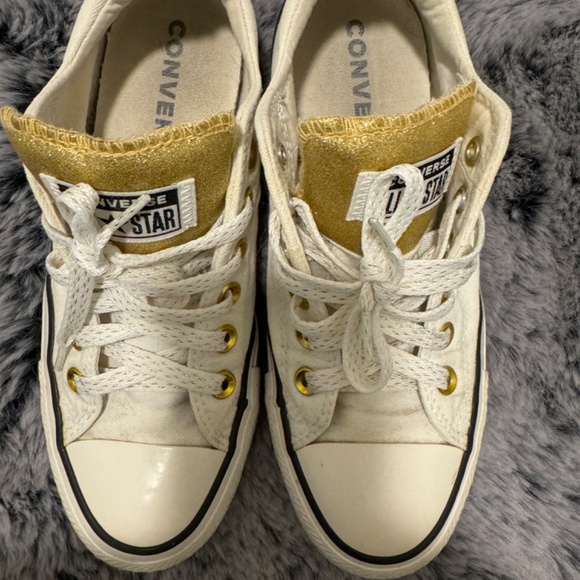 Converse White Chuck Taylor All-Star Lift Sneakers - Picture 5 of 12